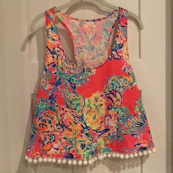 Lilly Pulitzer Tops - Lilly crop top